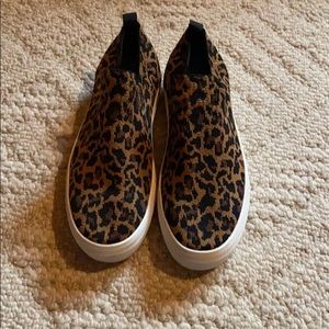 Leopard print sneakers